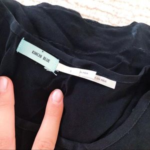 Kimchi Blue (Urban Outfitters) Sheer Black Dress